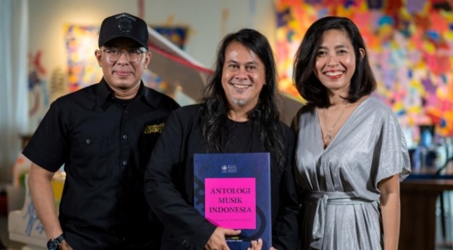 Peluncuran program Antologi Musik Indonesia dari The Apurva Kempinski Bali.
