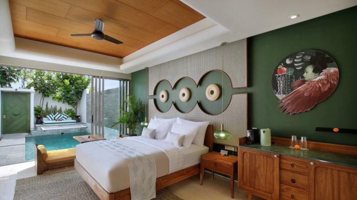 Monolocale Bali juga menawarkan dekorasi bunga romantis untuk para tamu yang ingin memberi kejutan pada pasangannya, seperti hiasan bunga di tempat tidur dan kolam renang yang akan menambah pengalaman romantis yang tak terlupakan Foto: Ist