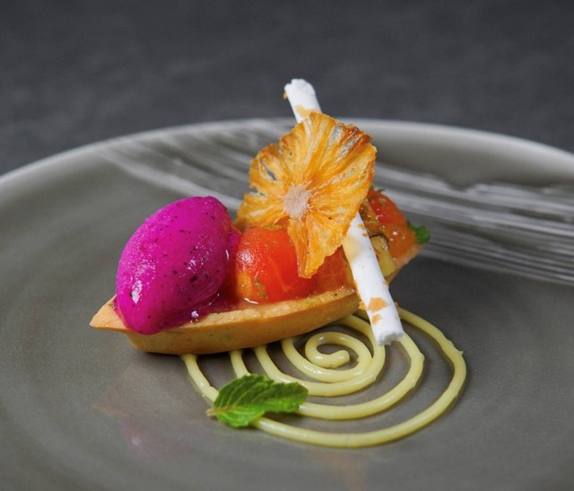 Tropical Fruits Pie Susu. Foto: Renaissance Bali Uluwatu Resort & Spa