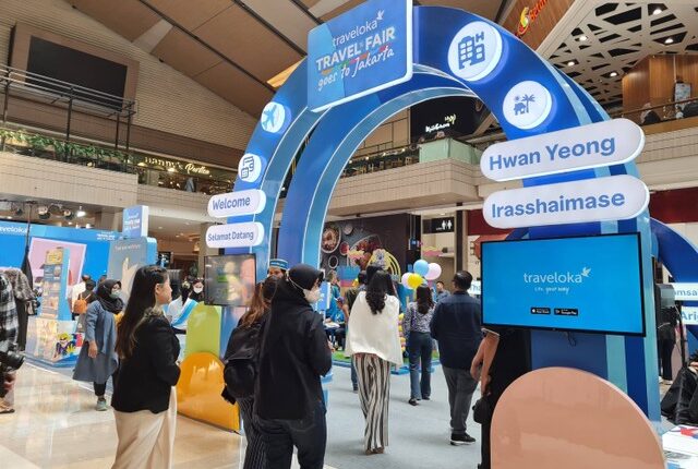 Traveloka Offline Travel Fair di Mall Kota Kasablanka, Jakarta, Rabu (31/5/2023). Foto: Andari Novianti/kumparan