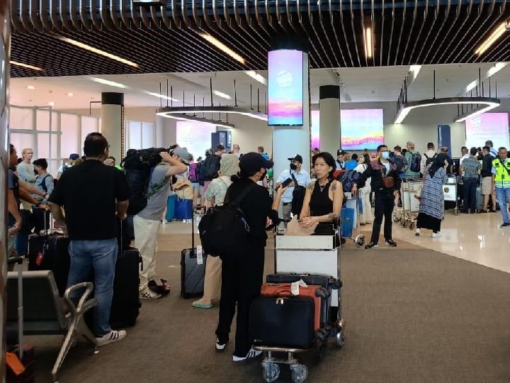 Bandara Komodo, Labuan Bajo, NTT, Senin, 8 Mei 2023, jelang KTT ASEAN. TEMPO/Daniel A. Fajri