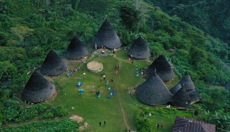 Ilustrasi Desa Wae Rebo di Nusa Tenggara Timur. Kampung tradisional Kawa di Nagekeo dikatakan serupa dengan Wae Rebo.(Dok. Kementerian Pariwisata dan Ekonomi Kreatif)