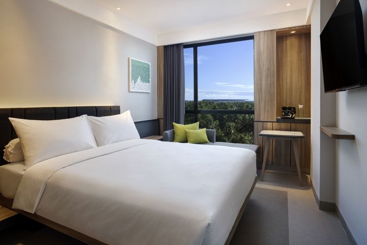 Salah satu kamar di Hotel ibis Yogyakarta International Airport Kulon Progo.(DOK ACCOR)
