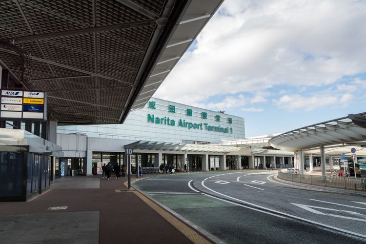 Ilustrasi Bandara Narita di Tokyo, Jepang.(Dok. Shutterstock/Uskarp)