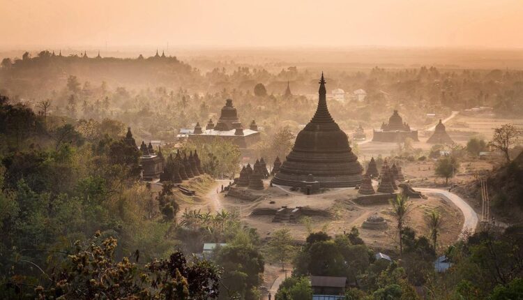 Mrauk U, situs peradaban kuno di Rakhine, Myanmar (Foto Instagram @kris_bednarzewski)