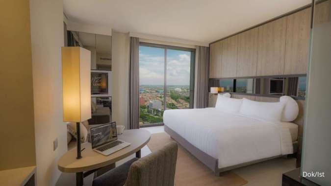 ILUSTRASI. Emiten pengembang properti PT Intiland Development Tbk (DILD) memperkuat lini bisnis perhotelan dengan membuka Whiz Luxe Hotel Spazio di Surabaya.