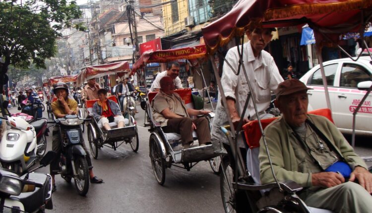 Becak di Hanoi, Vietnam, Foto: dailyrakyat.com