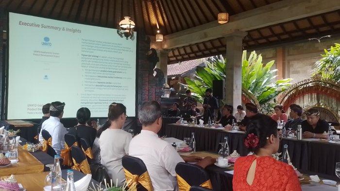 Rapat koordinasi terkait pembentukan Ubud destinasi gastronomi nasional di Puri Lukisan Ubud, Kamis 22 Juni 2023