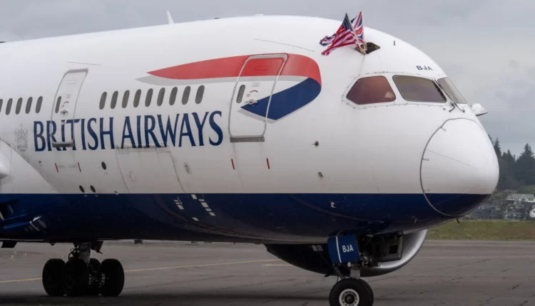 British Airways will begin service to London from Cincinnati in 2023 on a Boeing 787-8 Dreamliner. Courtesy /British Airways