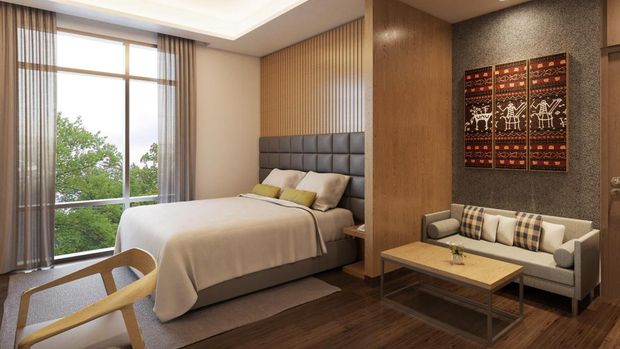 Kamar hotel Harper Kupang Foto: (dok. Archipelago) 
