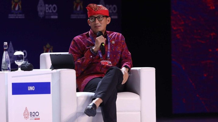 Foto: Sandiaga Uno (CNBC Indonesia/Tri Susilo)