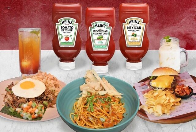 Menu-menu kolaborasi antara HEINZ dengan La Boheme. Foto: dok. HEINZ