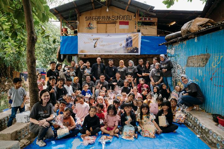 Hotel GranDhika Setiabudi Medan melakukan Kunjungan Kasih ke Sanggar Anak Sungai Deli pada 23 Juli 2023.