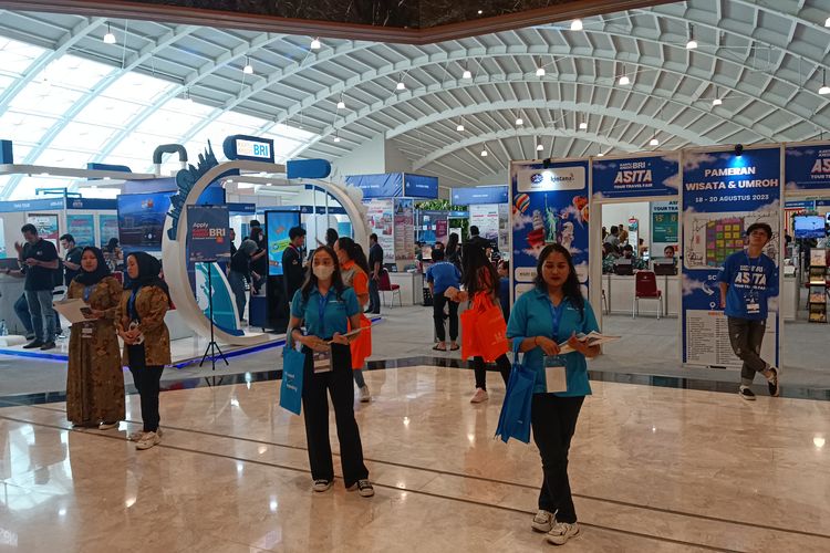 ASITA Tour and Travel Fair 2023(KOMPAS.com/Gading P)
