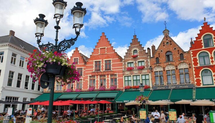 Ilustrasi kota Bruges di Belgia foto: Ist