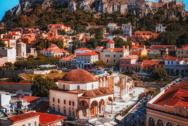 Pemandangan Acropolis di Yunani Foto: Shutter Stock