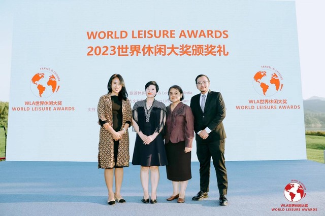Indonesia Raih Penghargaan Destinasi Pulau Terbaik dalam Ajang World Leisure Award 2023. Foto: Dok. KBRI Beijing