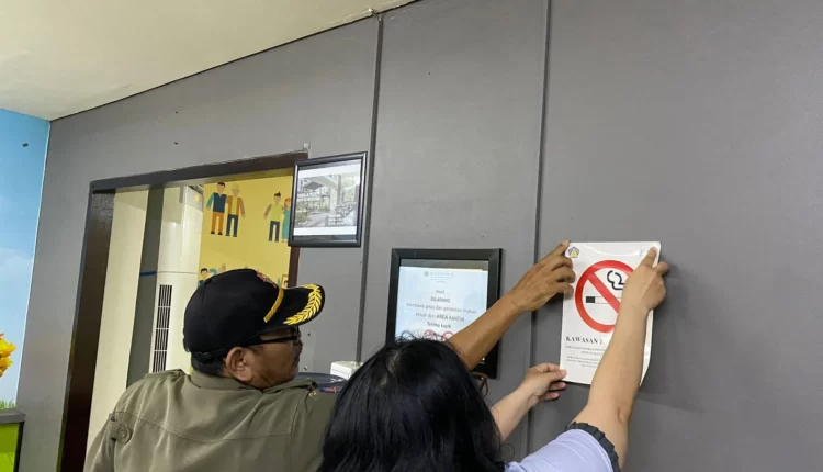 Sidak kepatuhan pelaksanaan KTR di sejumlah hotel di Kuta Badung Bali Selasa 26 September 2023. /Dok Udayana Central