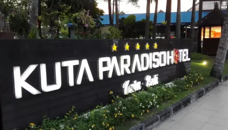 FINAL: Hotel Kuta Paradiso yang terletak di Kuta sudah dinyatakan sah milik Fireworks Ventures Limited setelah dilakukan eksekusi sita oleh PN Denpasar. (RADAR BALI PHOTO)