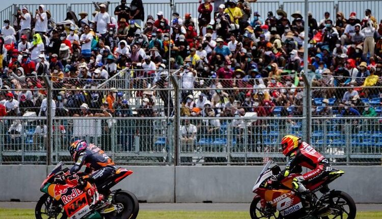 Ilustrasi MotoGP 2023 pada 13-15 Oktober 2023 di Mandalika, Nusa Tenggara Barat (NTB). (Dok. Kementerian Pariwisata dan Ekonomi Kreatif)