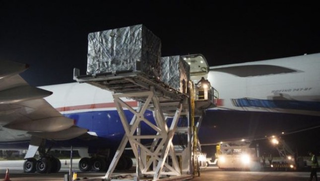 Rekapitulasi Kedatangan Logistik MotoGP di Bandara Lombok