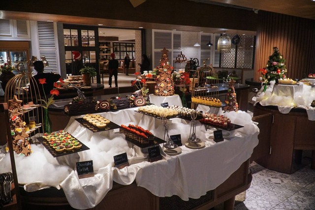 Buffet Festive Season di DoubleTree by Hilton Surabaya. Foto: DoubleTree by Hilton Surabaya