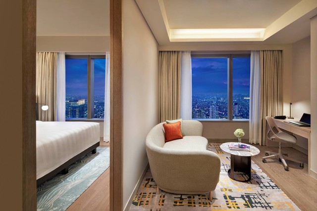 PARKROYAL Serviced Suites Jakarta, sebuah tempat tinggal di tengah Kota Jakarta yang dijadwalkan dibuka pada awal Januari 2024. Foto: Dok. Istimewa