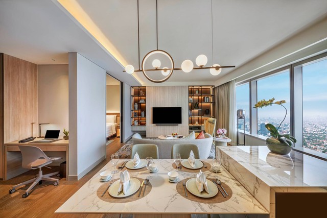 PARKROYAL Serviced Suites Jakarta, sebuah tempat tinggal di tengah Kota Jakarta yang dijadwalkan dibuka pada awal Januari 2024. Foto: Dok. Istimewa