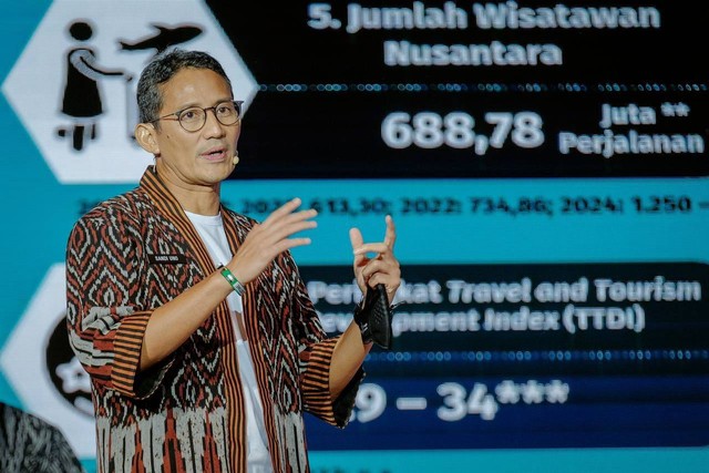 Menparekraf Sandiaga Uno. Foto: Kemenparekraf