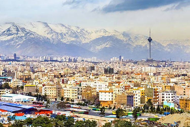 Kota Teheran, ibu kota negara Iran. Salah satu kota dengan biaya hidup termurah di dunia.(iStockphoto/Leonid Andronov)