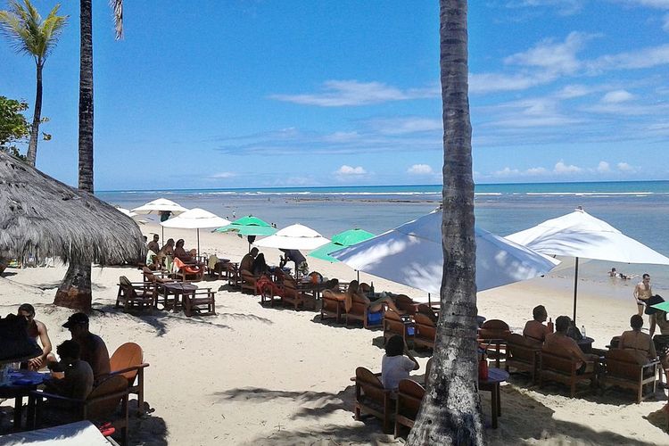 Arraial d'Ajuda di Brasil.(WIKIMEDIA COMMONS/HVL)