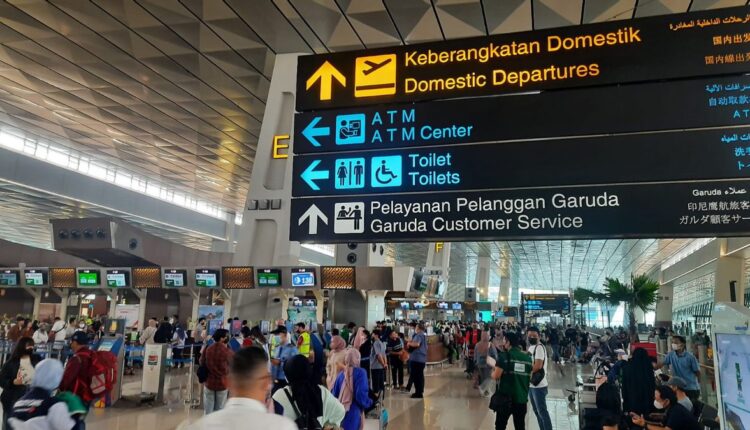 Soekarno Airport - Hatta serves thousands of travelers for Lebaran 2023. (photo: dock. special)