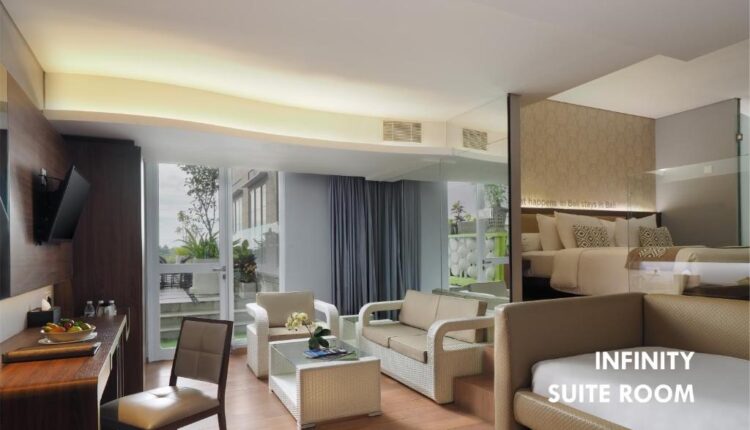 bedroom of Infinity8 Bali foto: booking.com