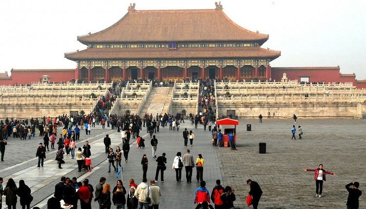 Ilustrasi China, orang China di Kota Terlarang atau The Forbidden City.(PIXABAY)