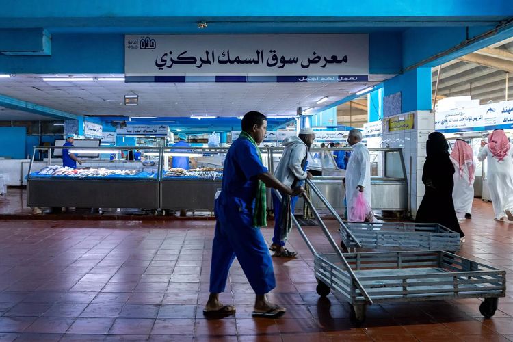 Ilustrasi Central Fish Market di Jeddah, Arab Saudi.(Dok. Visit Saudi)