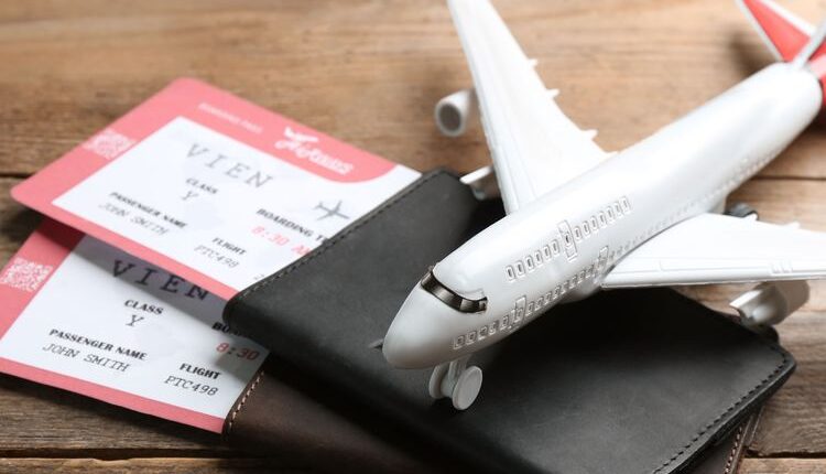 Ilustrasi penerbangan, tiket pesawat.(SHUTTERSTOCK/NEW AFRICA)