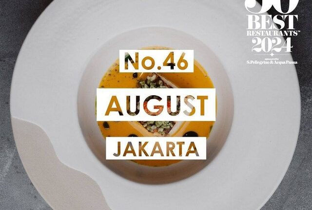 Restoran August Jakarta kembali masuk daftar Asia's 50 Best Restaurants 2024. Foto: August Jakarta