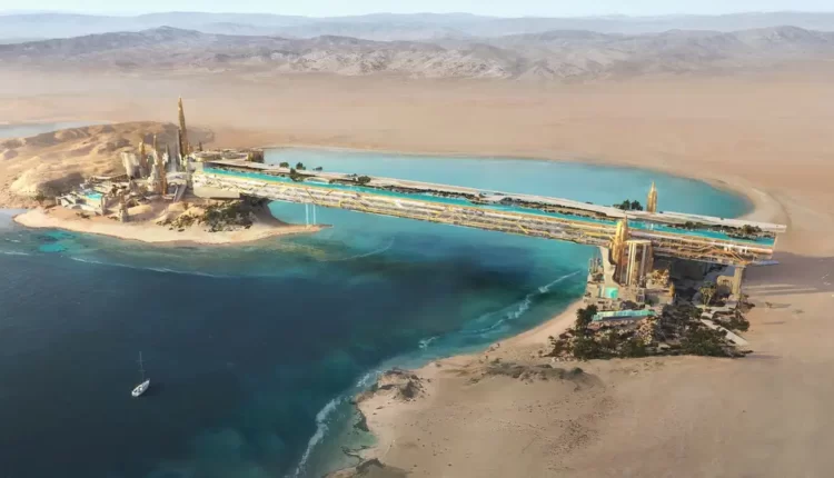 Infinity pool Neom Neom foto: businessinsider.com