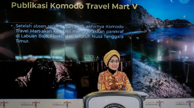 Adyatama Kepariwisataan dan Ekonomi Kreatif Ahli Utama Kementerian Pariwisata dan Ekonomi Kreatif (Kemenparekraf) Nia Niscaya