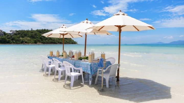 Suasana Pulau Koh Samui yang privat, sangat pas untuk melarikan diri dari rutinitas Bangkok. Dok. Cape Fahn