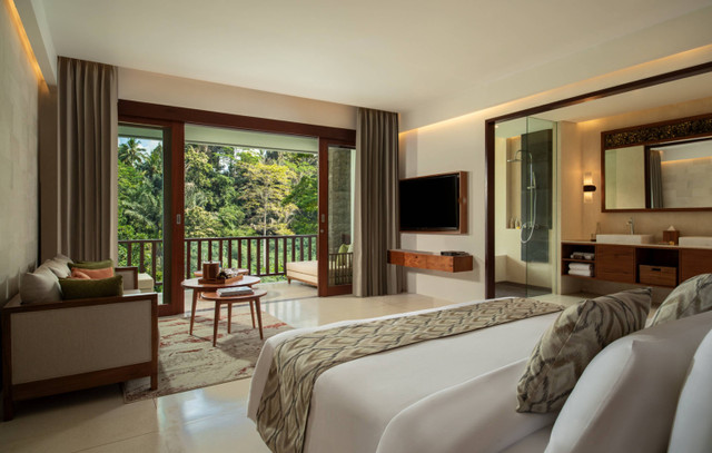 Deluxe King Room with 1 King Bed di Cicada Resort Bali Ubud, Autograph Collection. Foto: Dok Istimewa