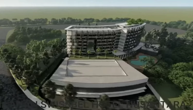 Setelah Aguan Bangun Hotel Nusantara, Pengusaha Sonny Waplau Juga Bangun Swiss-belhotel Nusantara di IKN. Sumber : tangkapan layar youtube@sekretariat presiden