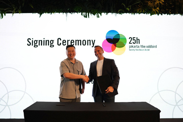 Signing ceremony 25hours Hotel The Oddbird Jakarta. Foto: 25hours