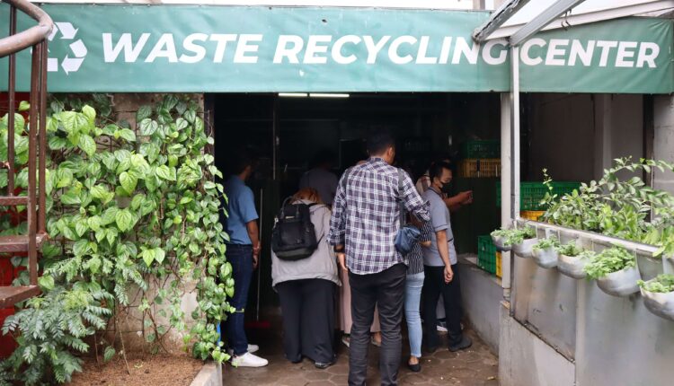 pengolahan sampah organik hotel grand tjokro Bandung, yang diapresiasi AZWI (Foto: Istimewa)