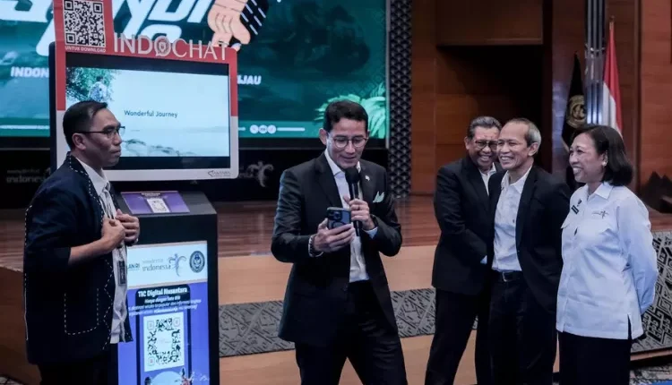 Kemenparekraf RI resmi meluncurkan TIC Digital Nusantara, Senin, 14 Oktober 2024. foto: hulondalo.id