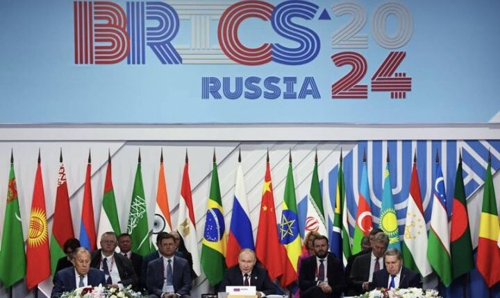 KTT BRICS yang berlangsung di Kazan, Rusia. Foto: TASS.