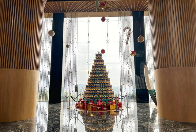 Perayaan Nataru di Hotel Indigo Bandung. Foto: dok. Hotel Indigo Bandung
