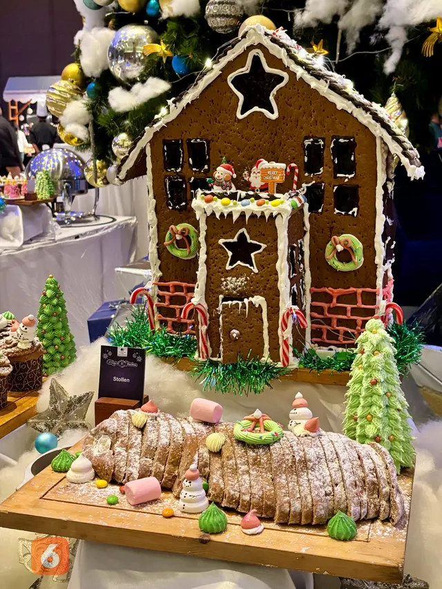 DoubleTree by Hilton Jakarta Kemayoran mempersembahkan pengalaman "Magical Christmas" untuk Natal 2024. (Liputan6.com/Asnida Riani)