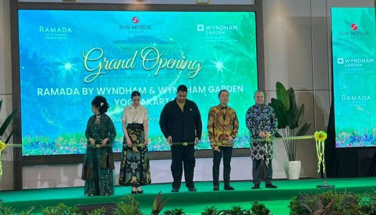 Grand Opening Wyndham Garden Yogyakarta yang dihadiri Menteri Pemuda dan Olahraga serta Menteri Pariwisata, Kamis (23/1/2025).(Foto: dok/istimewa)