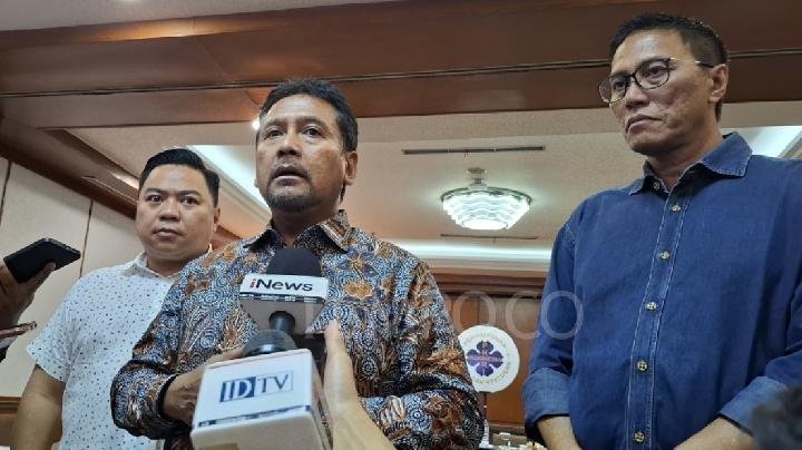 Ketua Umum BPP Perhimpunan Hotel dan Restoran Indonesia (PHRI), Hariyadi BS Sukamdani usai konferensi pers menanggapi tindakan premanisme di Hotel Grand Kemang, Jakarta pada Sabtu, 28 September 2024. Konferensi pers digelar di Hotel Grand Sahid Jaya, Jakarta pada Senin, 30 September 2024. TEMPO/Hanin Marwah.